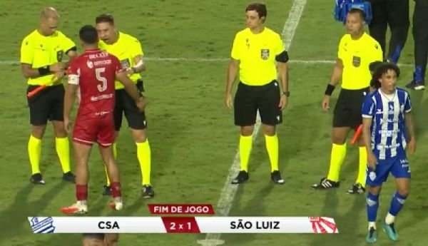 São Luiz se despede da Série D 2026 com derrota para o CSA em Maceió (AL)