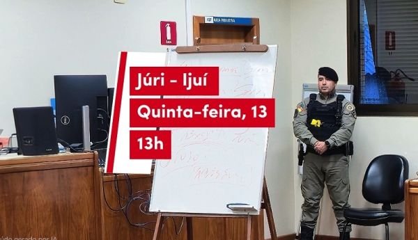 Tribunal do Júri de Ijuí julga acusado de homicídio a facadas em alojamento de empresa em Ajuricaba