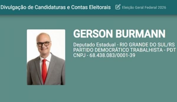 Candidato com domicílio eleitoral em Ijuí à Assembleia Legislativa apresenta contas parciais