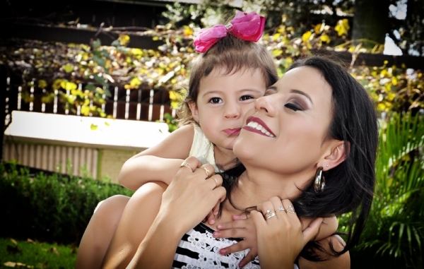 Look de Loreci Carvalho e Lívia (filha), por Abel Oliveira