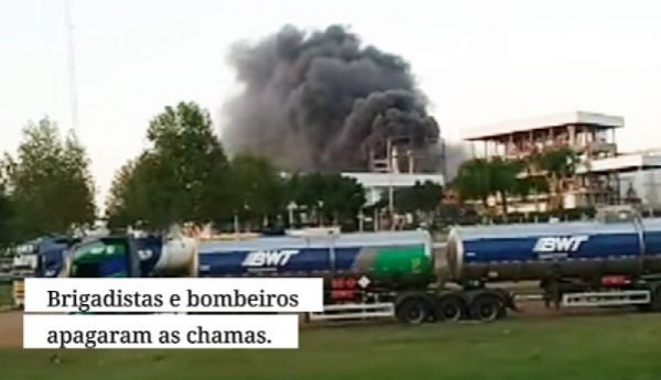 Incêndio de pequenas dimensões é controlado no complexo da Camera, em Ijuí